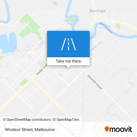 Windsor Street map