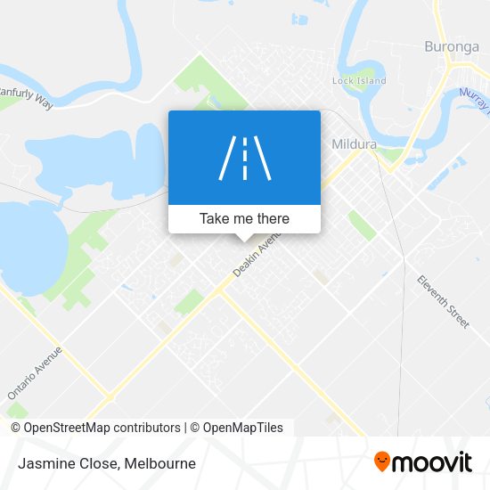 Jasmine Close map