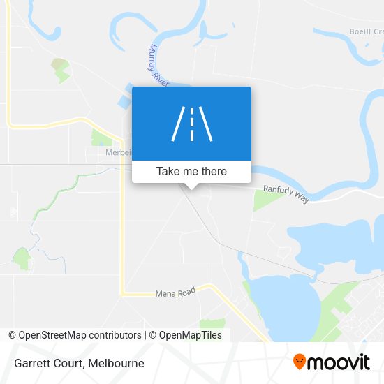Garrett Court map