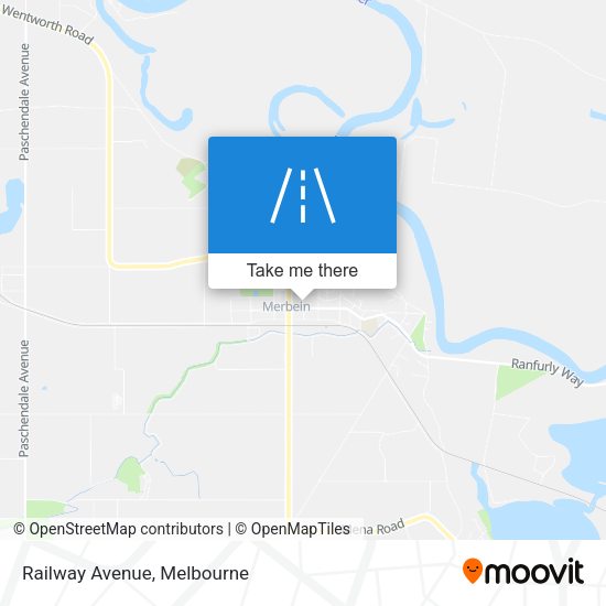 Railway Avenue map