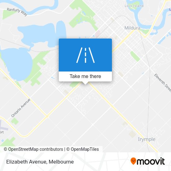 Elizabeth Avenue map