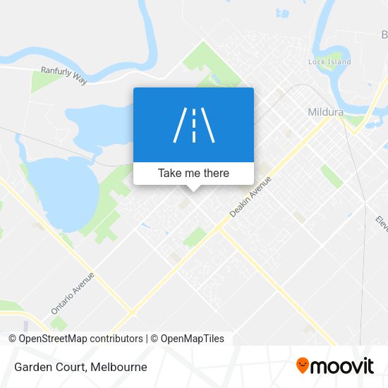 Garden Court map