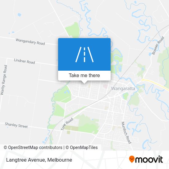 Langtree Avenue map