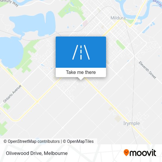 Olivewood Drive map
