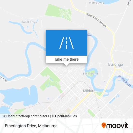 Etherington Drive map