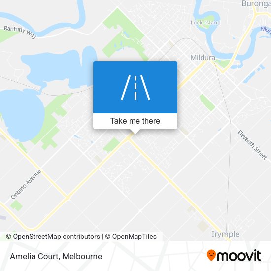 Amelia Court map