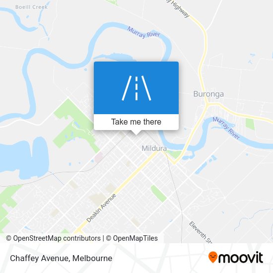 Chaffey Avenue map