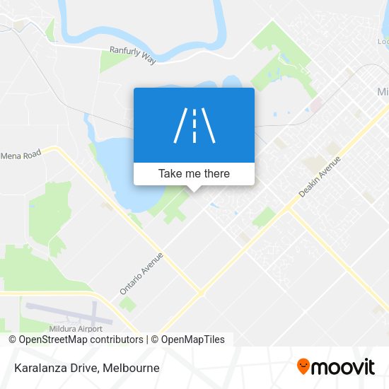Karalanza Drive map