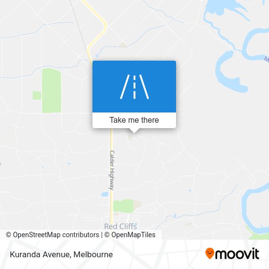 Kuranda Avenue map