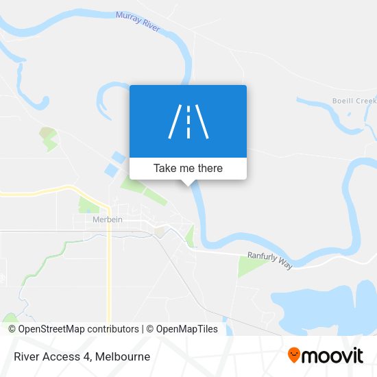 River Access 4 map
