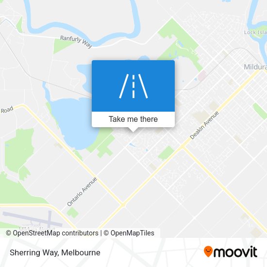 Sherring Way map