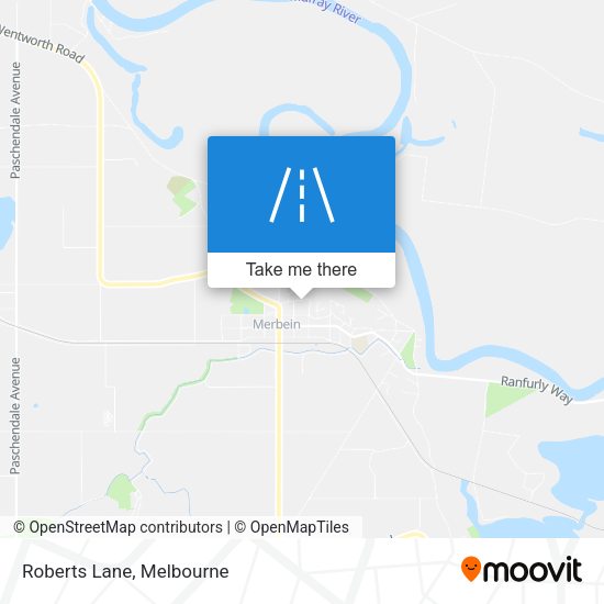 Roberts Lane map