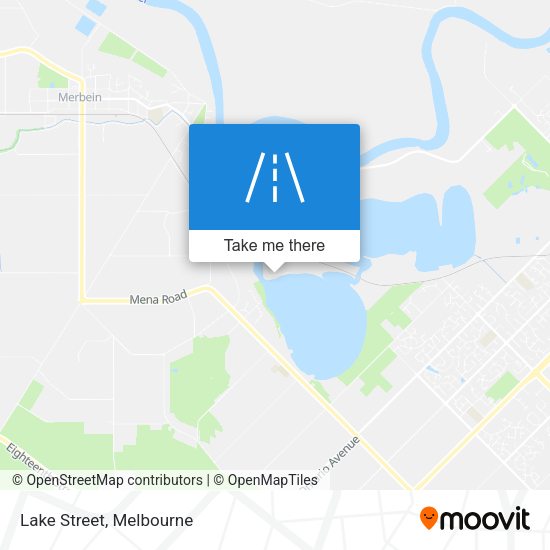 Lake Street map