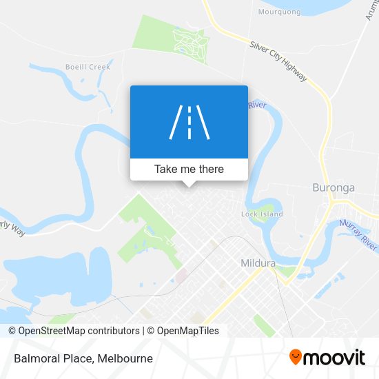 Balmoral Place map