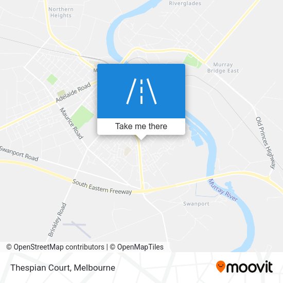 Thespian Court map