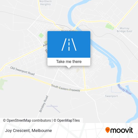 Joy Crescent map