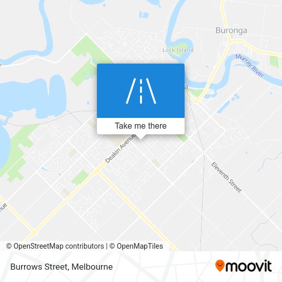 Burrows Street map