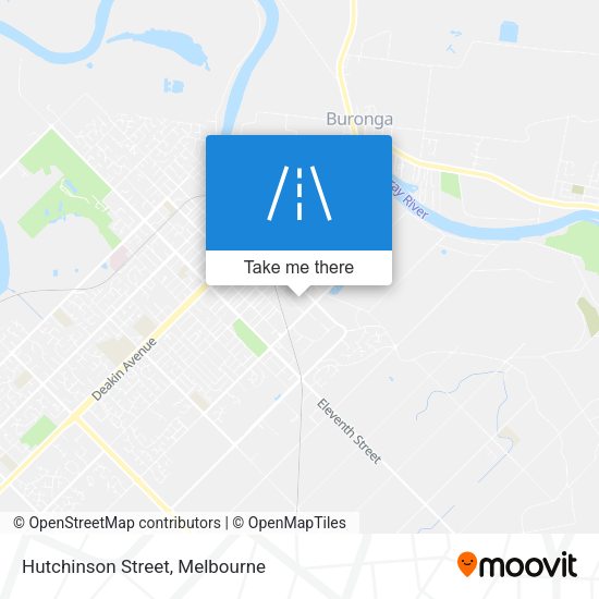 Hutchinson Street map