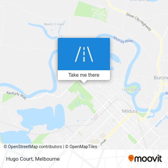 Hugo Court map