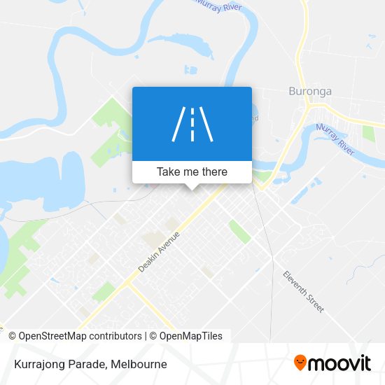 Kurrajong Parade map