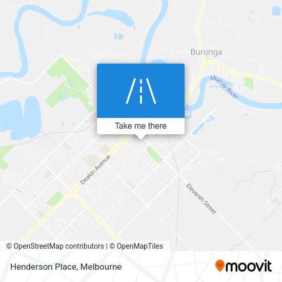 Henderson Place map