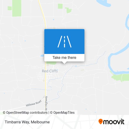 Timbarra Way map