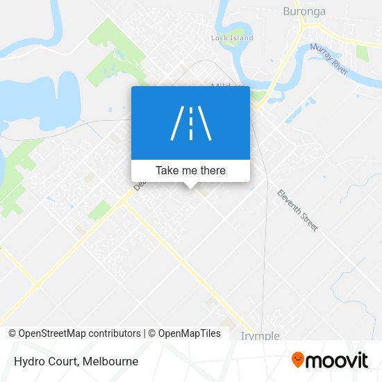 Hydro Court map