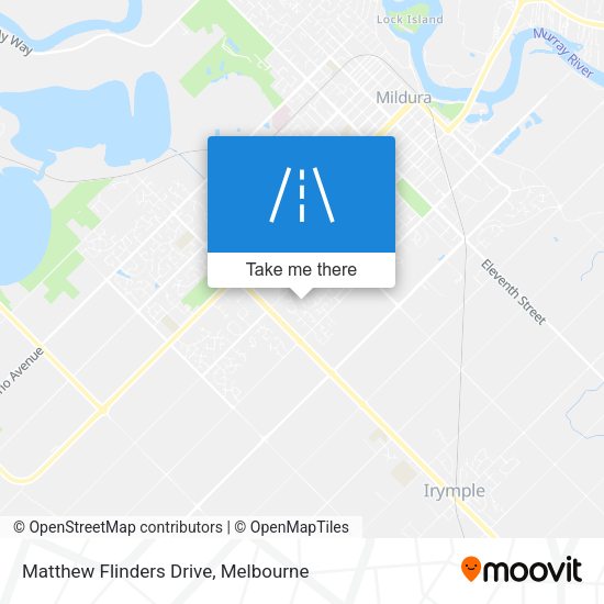 Matthew Flinders Drive map