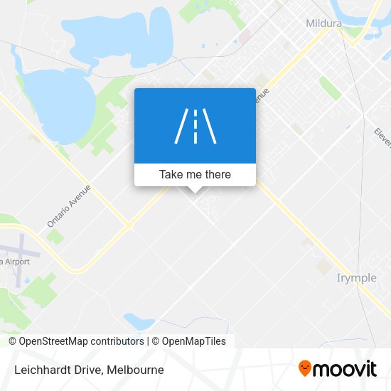 Leichhardt Drive map