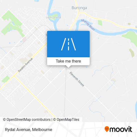 Rydal Avenue map