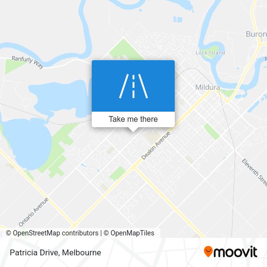 Patricia Drive map