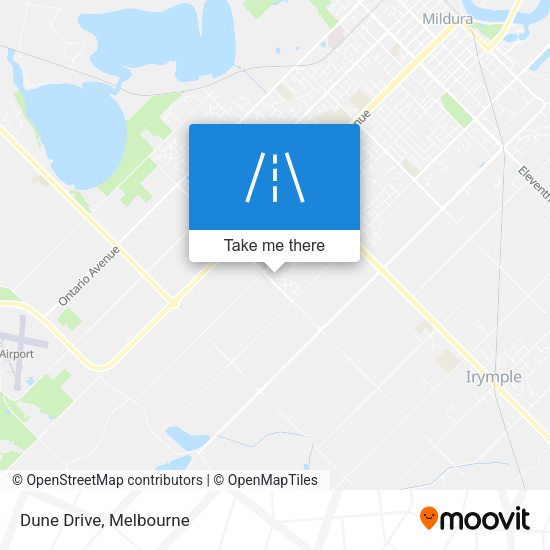 Dune Drive map