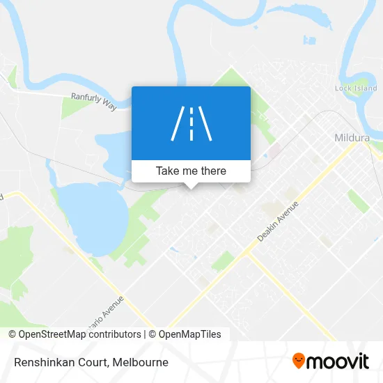 Mapa Renshinkan Court