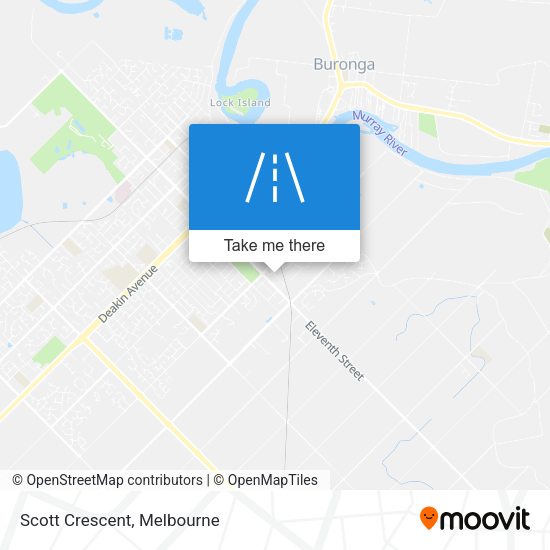 Scott Crescent map