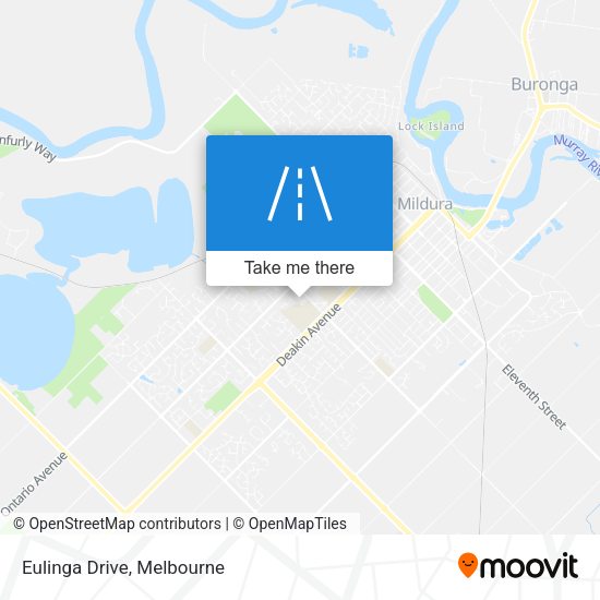 Eulinga Drive map