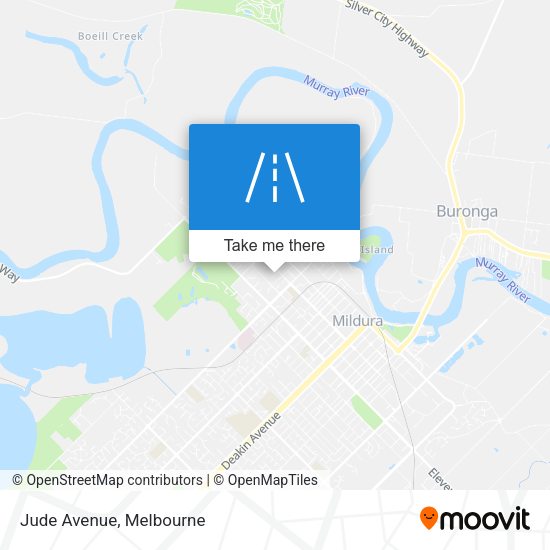 Jude Avenue map