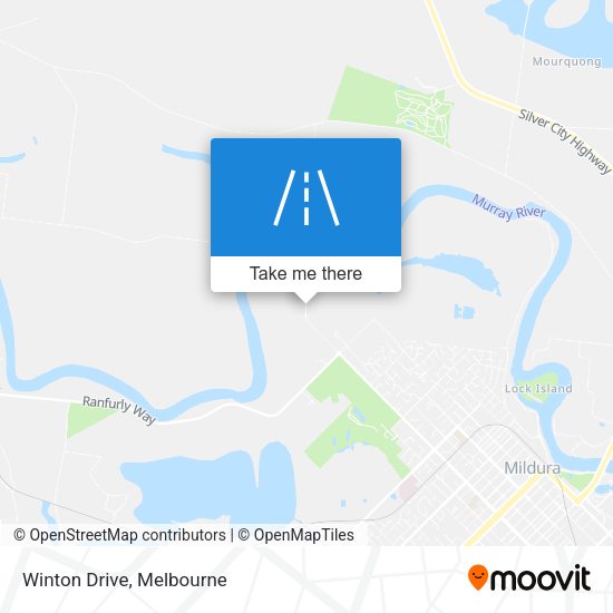 Winton Drive map