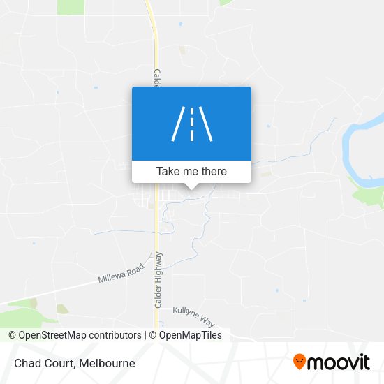 Chad Court map