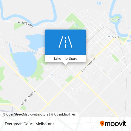 Evergreen Court map