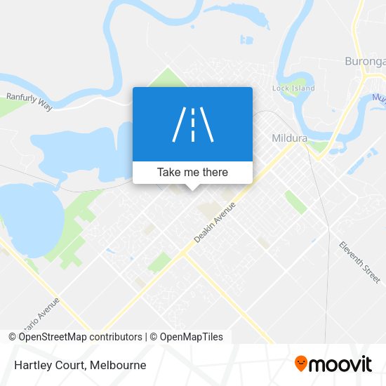Hartley Court map