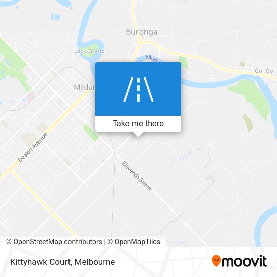 Kittyhawk Court map