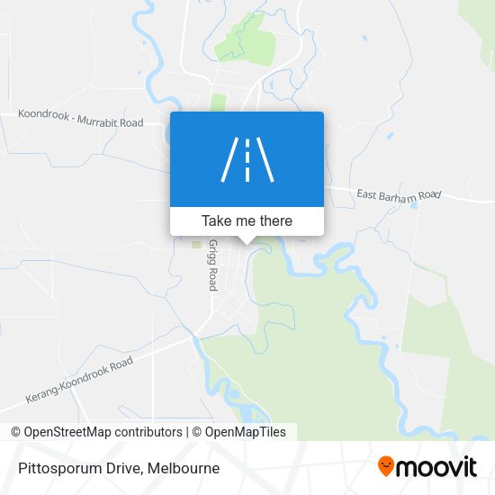 Pittosporum Drive map