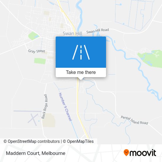 Maddern Court map