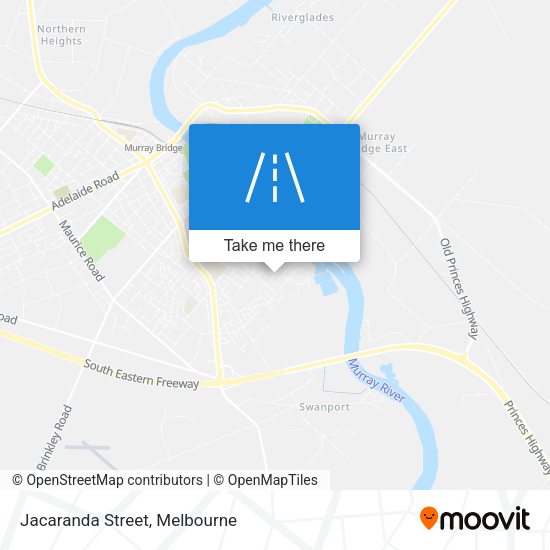 Jacaranda Street map