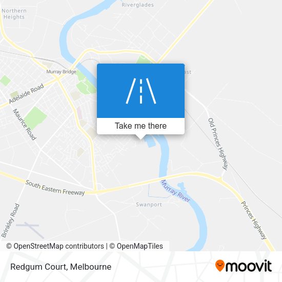 Redgum Court map