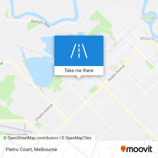Pietro Court map