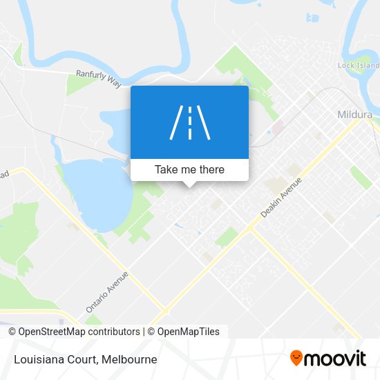 Louisiana Court map