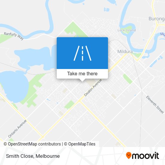 Smith Close map