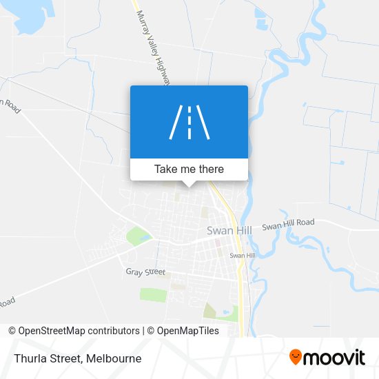 Thurla Street map