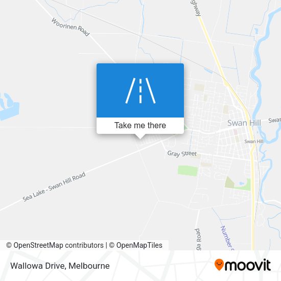 Wallowa Drive map